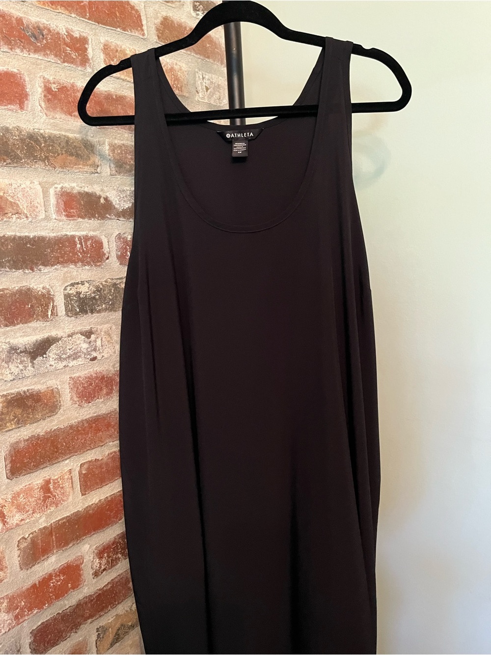Athleta Presidio Traveler Maxi Dress in black | size 1X - Picture 3 of 7